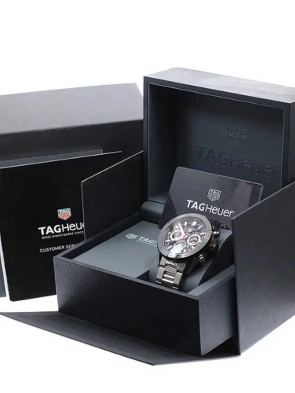 TAG HEUER Carrera Caliber Heuer 02 CBG2A10 Chronograph Automatic Men's_957726
